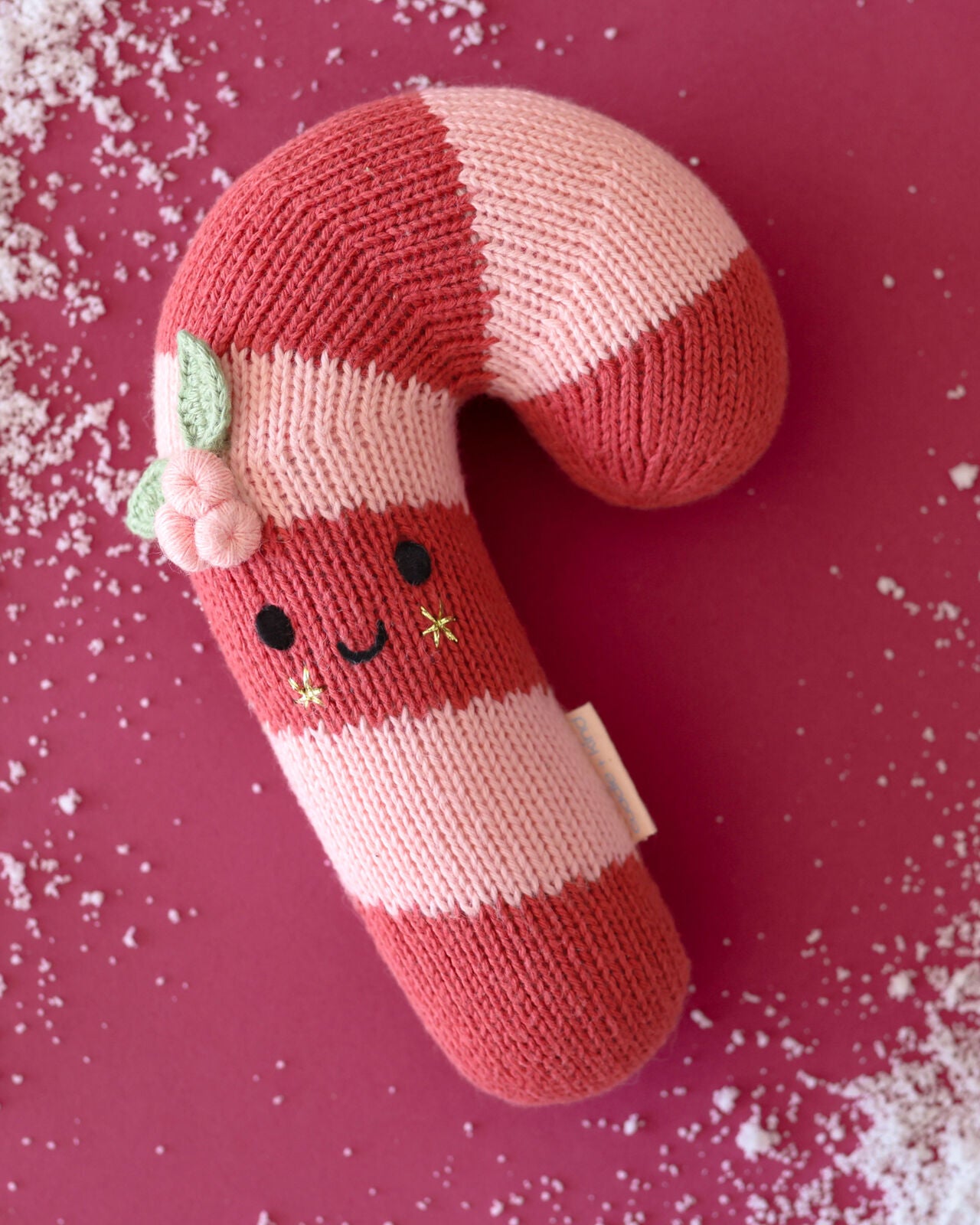 Baby candy cane (blush stripe)
