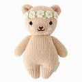 Baby honey bear (ivory floral)