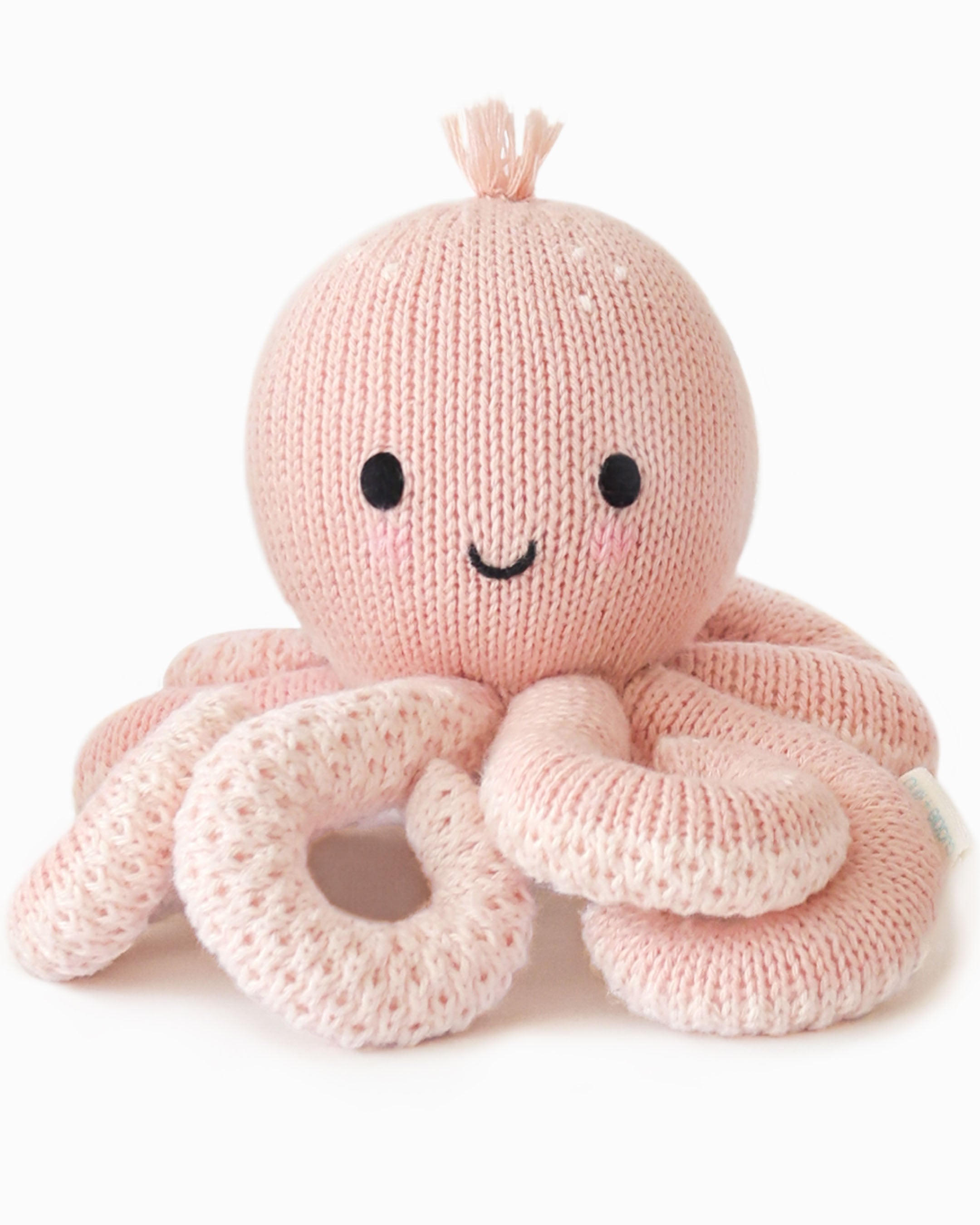 Baby octopus (soft coral pink) – cuddle+kind