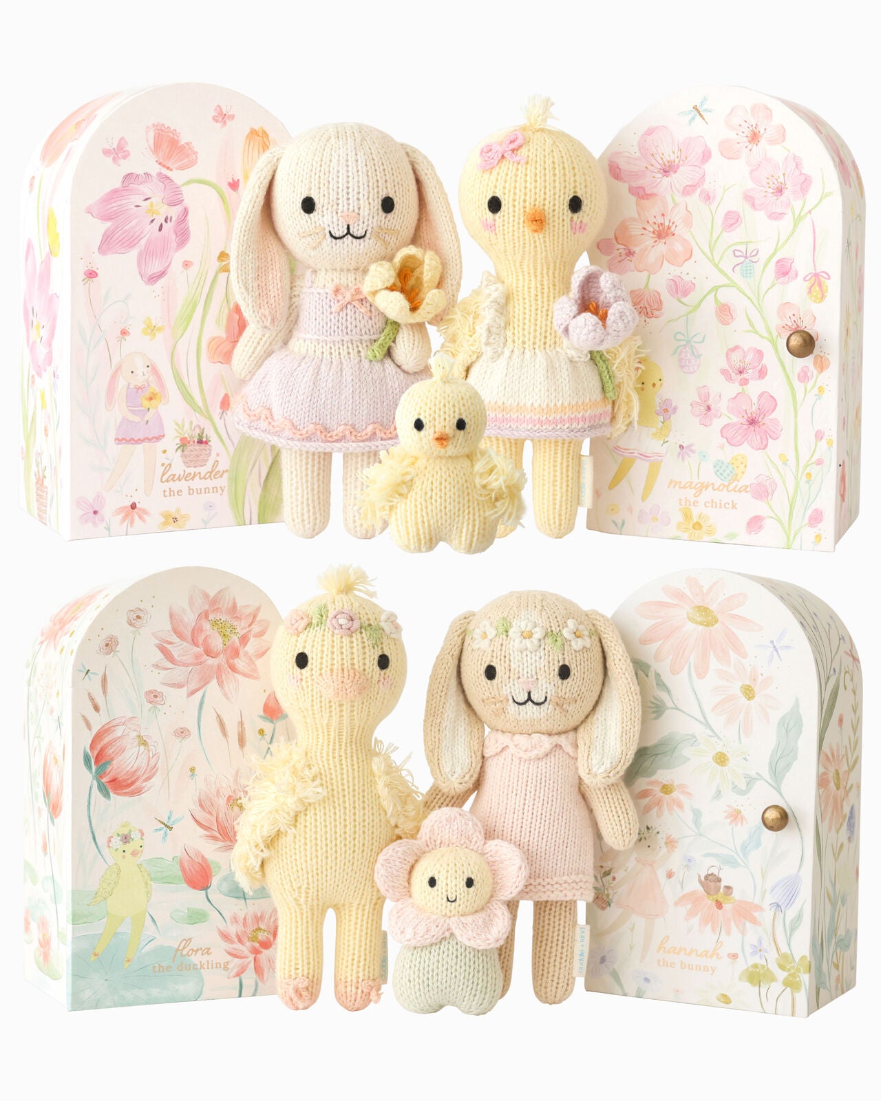 Tiny Easter friends (baby chick + daisy)