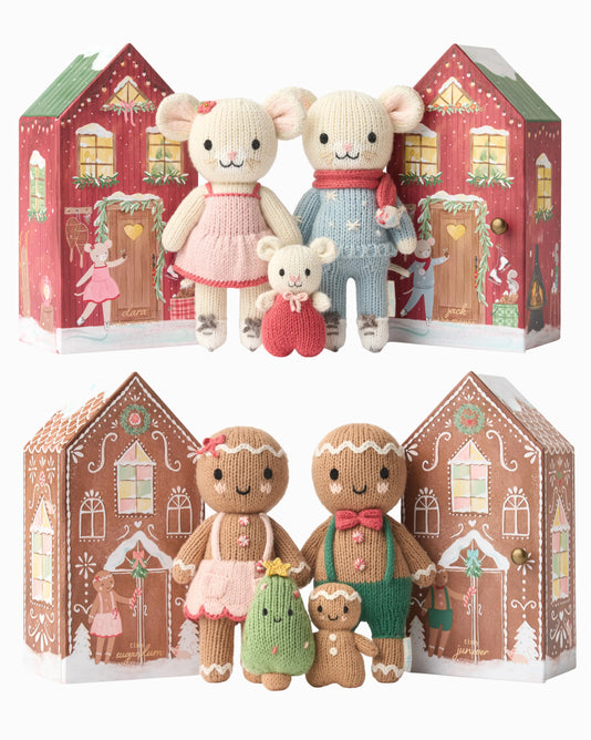 Tiny frosty village