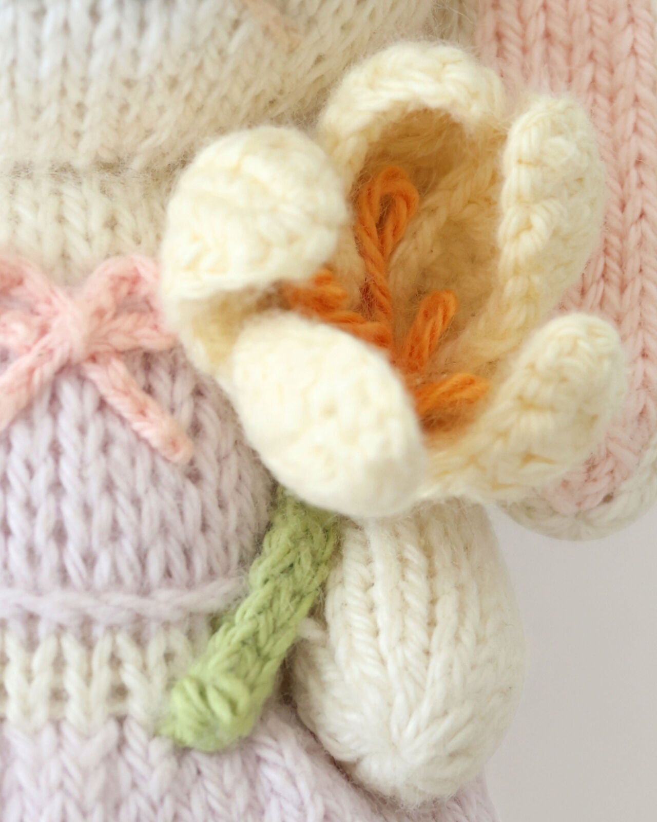 Tiny Easter bunny family (baby carrot)