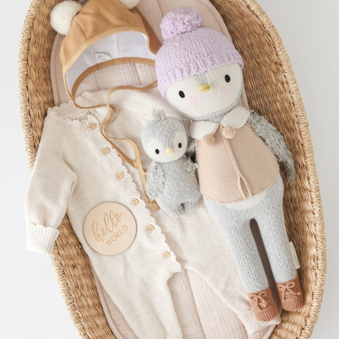LIMITED EDITION Greyson the penguin (lavender)