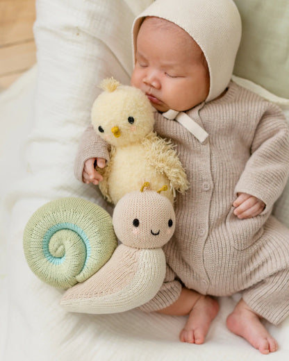 Baby snail (morning dew)