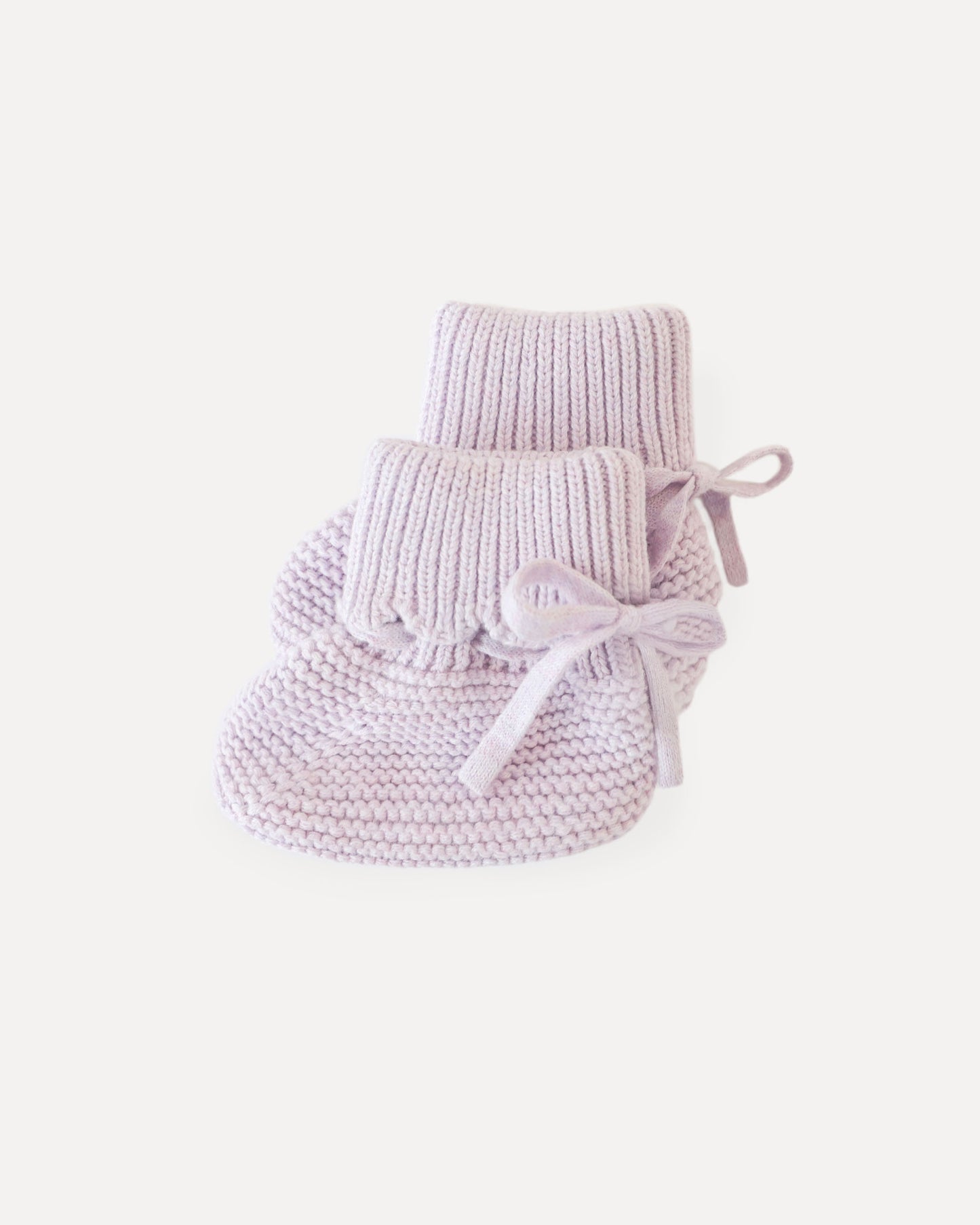 Chunky knit set (violet)