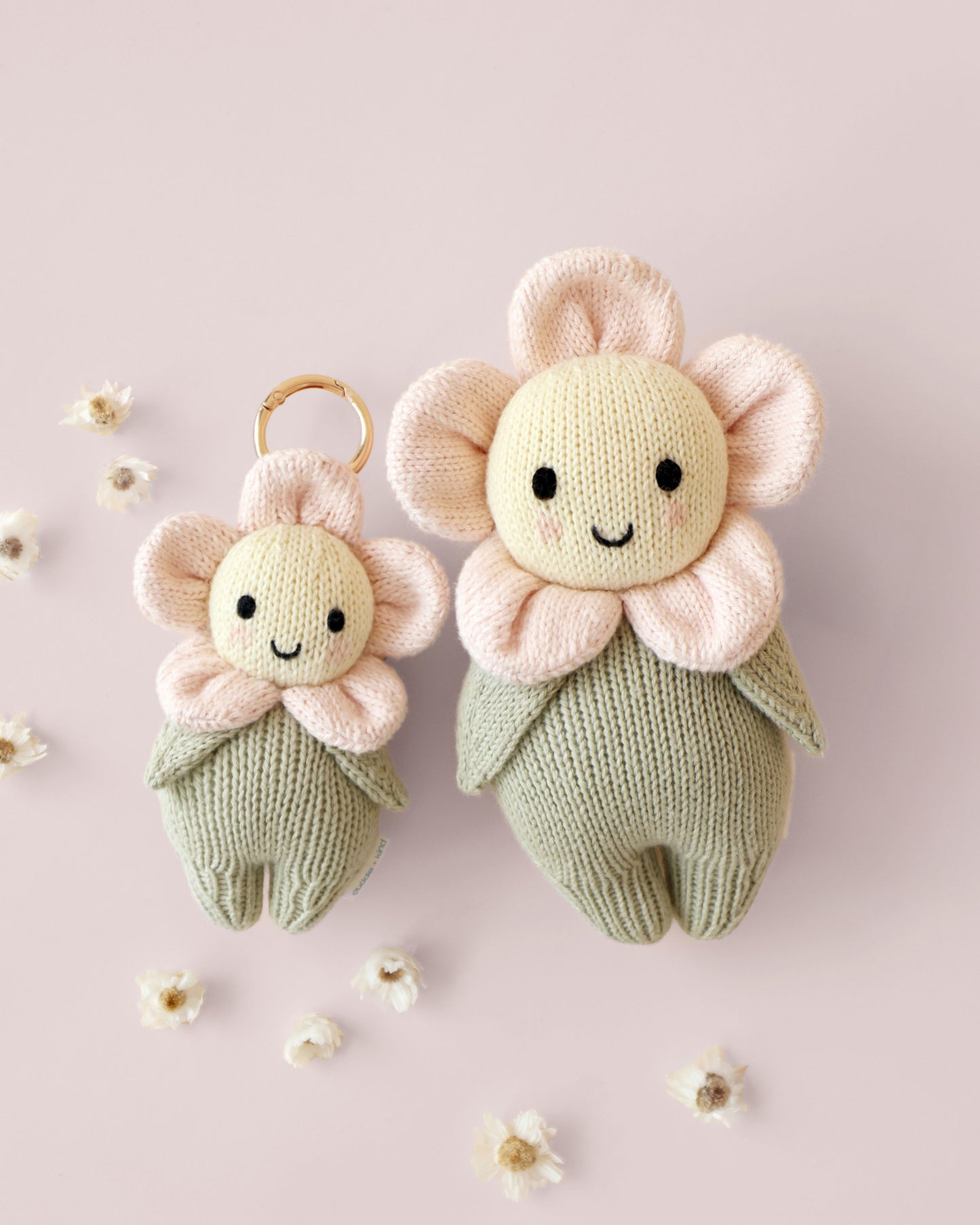 Baby daisy bag charm