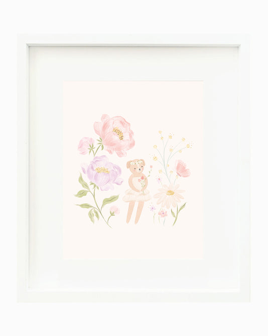 Evelyn’s print (tinsel) (8"x10")