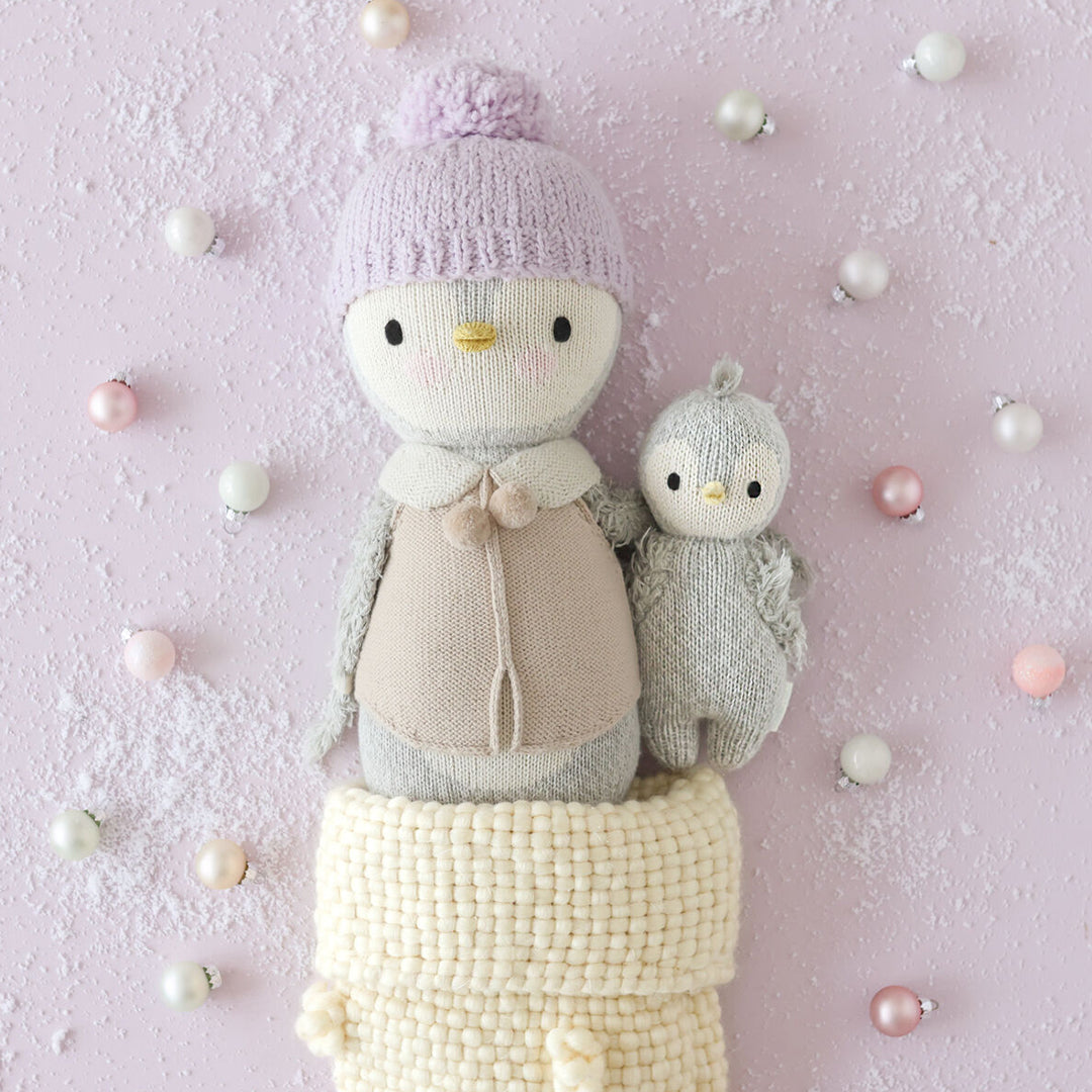 LIMITED EDITION Greyson the penguin (lavender)