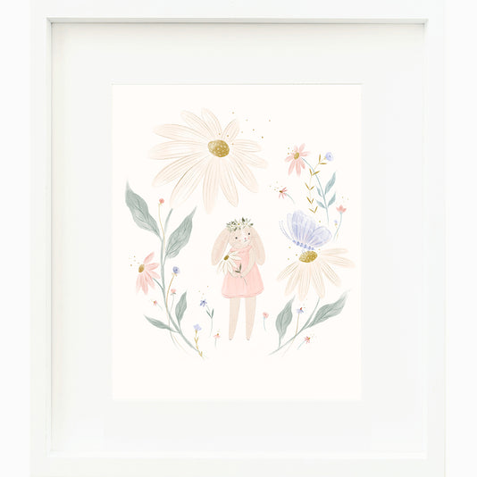Hannah's print (blush) (8"x10")