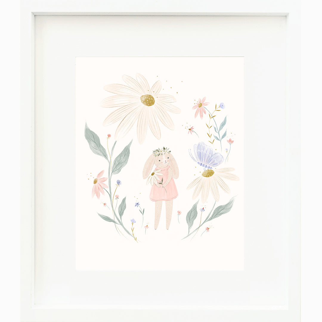 Hannah's print (blush) (8"x10")