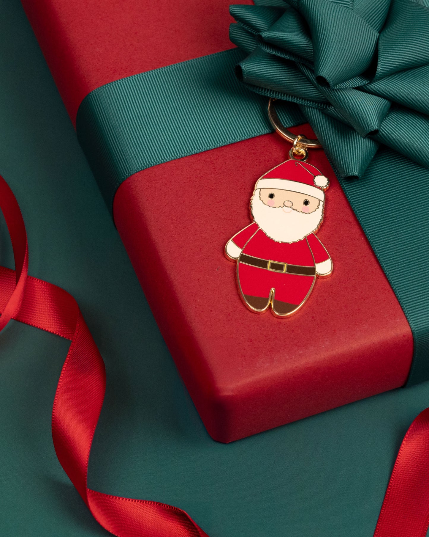 Santa bag charm