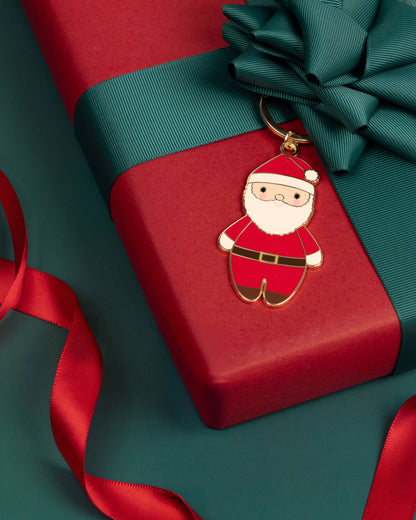 Santa bag charm