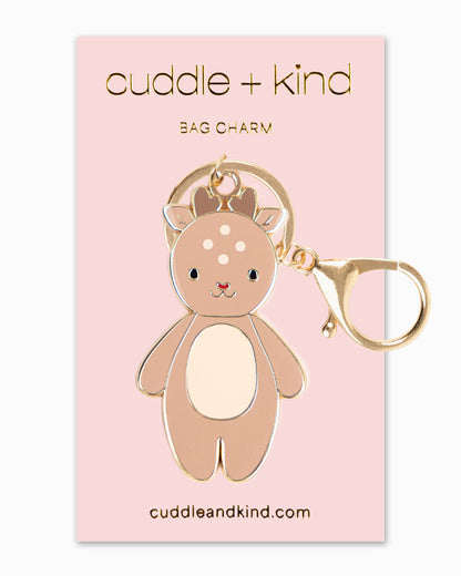 Reindeer bag charm