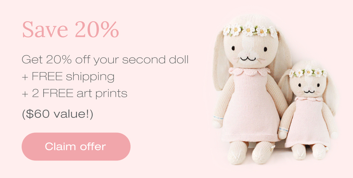 Briar the bunny (peony pink)